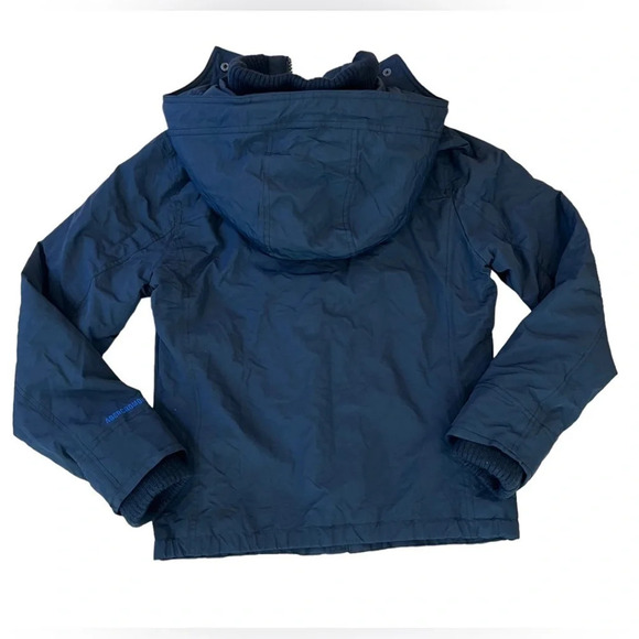 ❄ Abercrombie Jacket 
Size small
Fleece inside 
Zipper and snap front - Picture 2 of 10